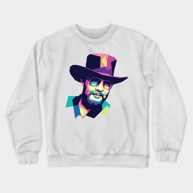 Hank Williams wpap fullcollor #2 Crewneck Sweatshirt by masindahart